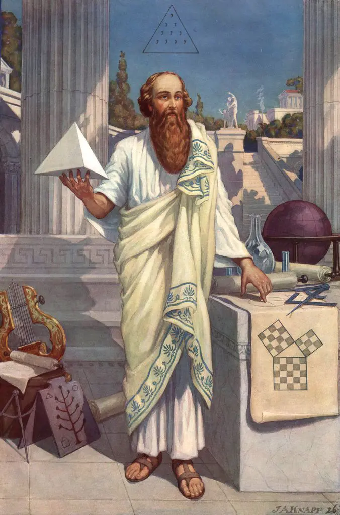 Portrait of Pythagoras